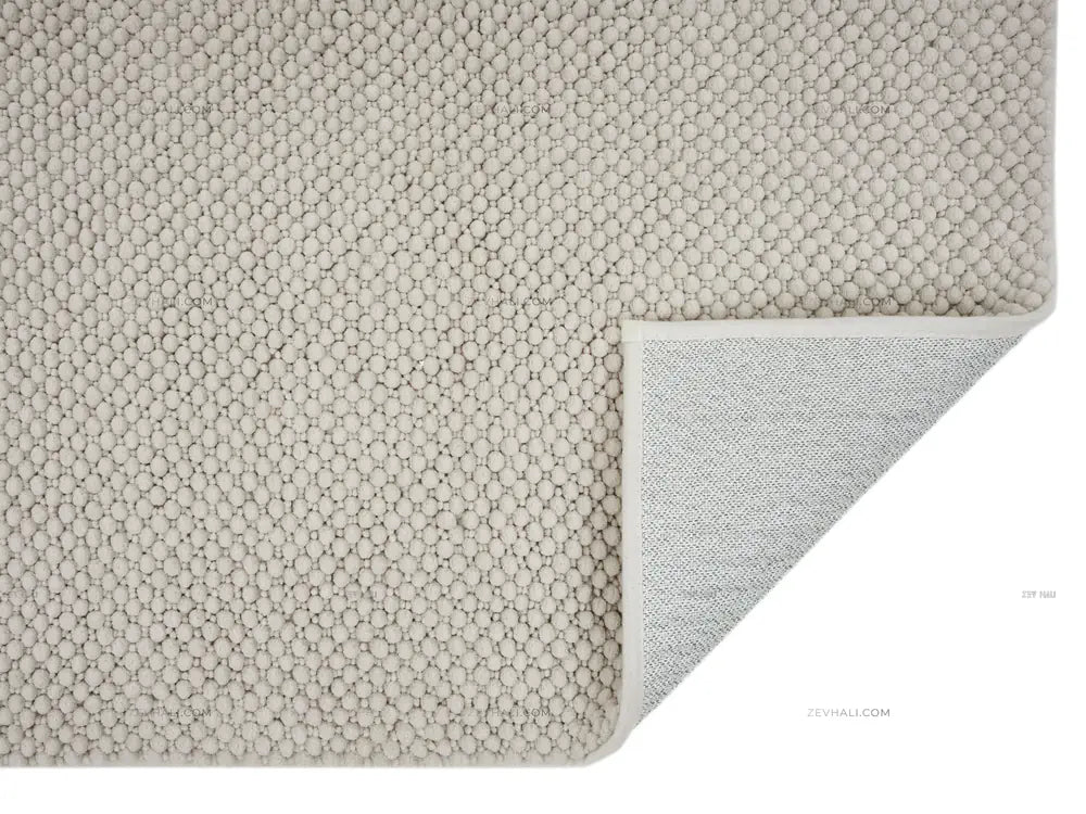 Zev Halı Kuak Taş Yıkanabilir Kaymaz Peluş Halı KU03 Özel Ölçü | Banyo Halısı | Zev Halı