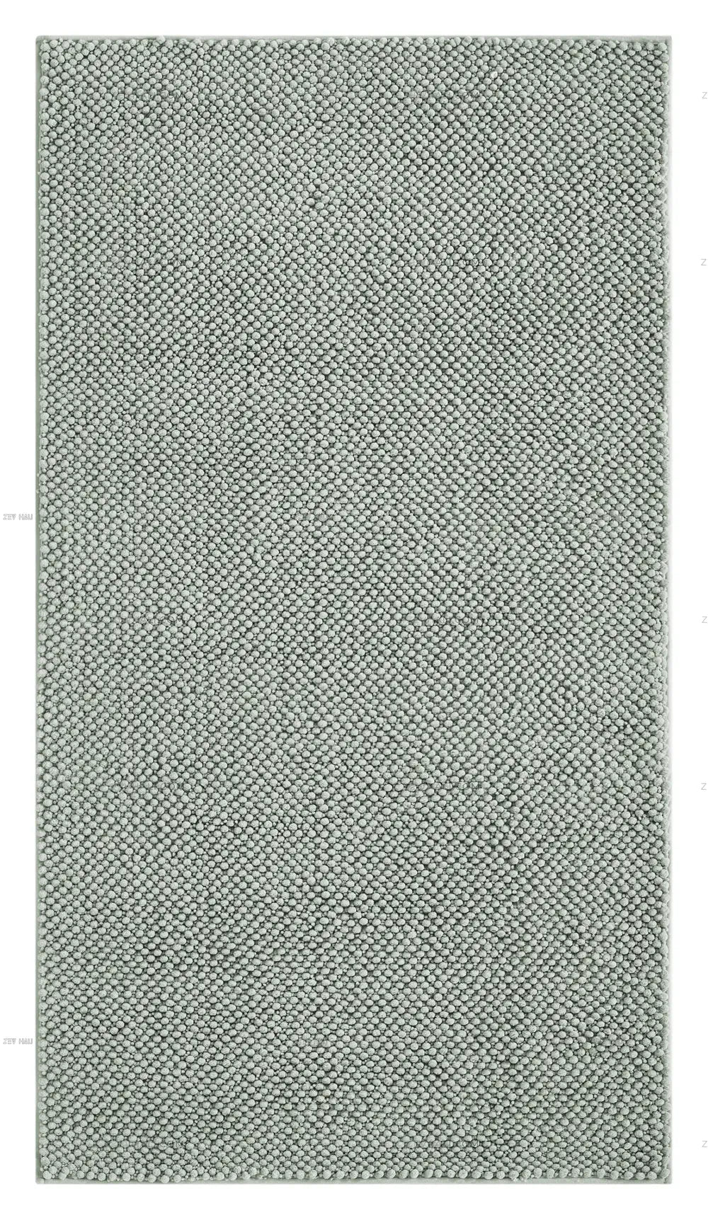 Zev Halı Kuak Mint Yıkanabilir Kaymaz Banyo Yolluk Halı KU08 Özel Ölçü | Banyo Halısı | Zev Halı