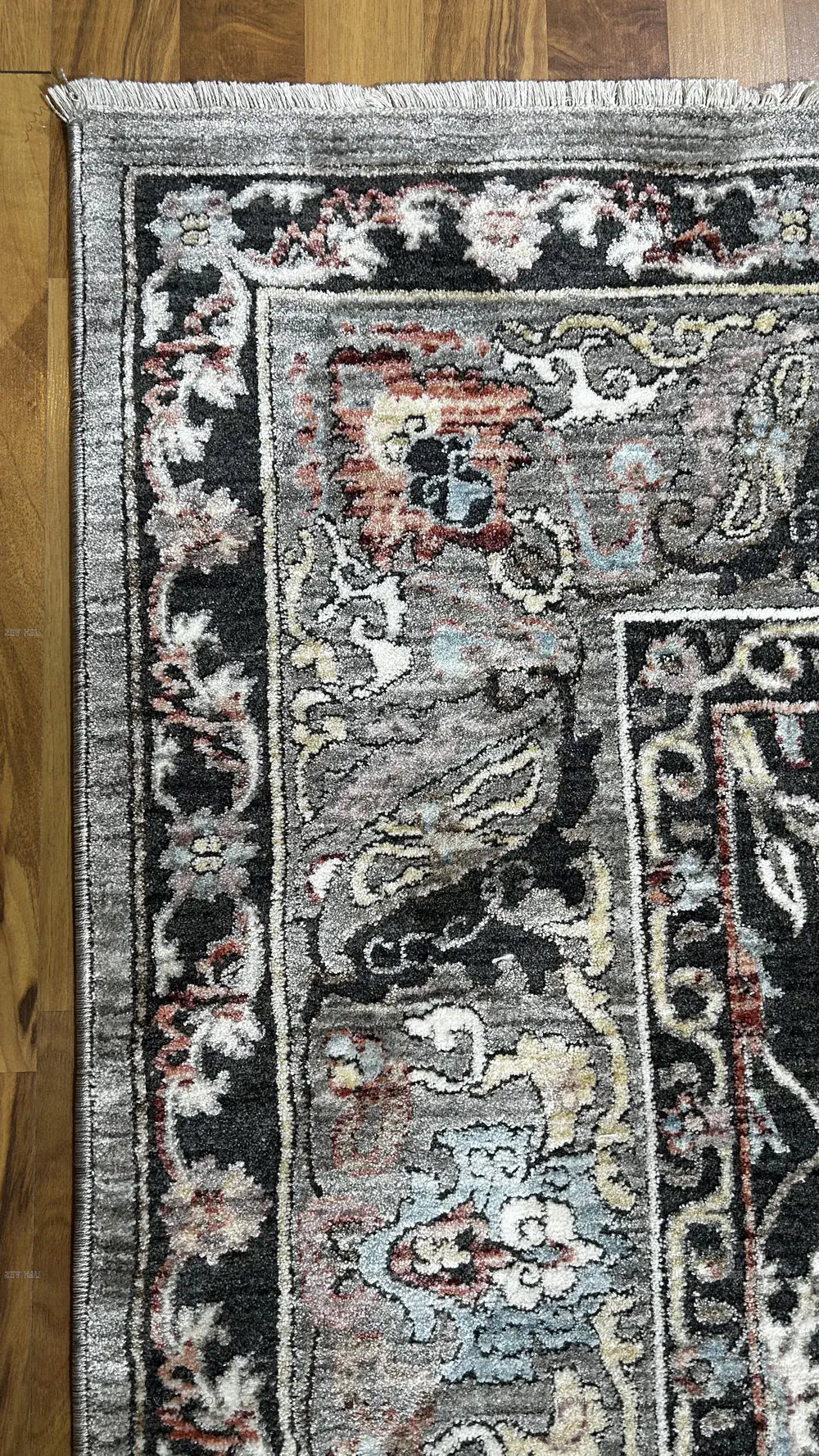 Zev Halı Nostalji Siyah Vintage Etnik Salon Halısı No:3 | Vintage Halılar | Zev Halı