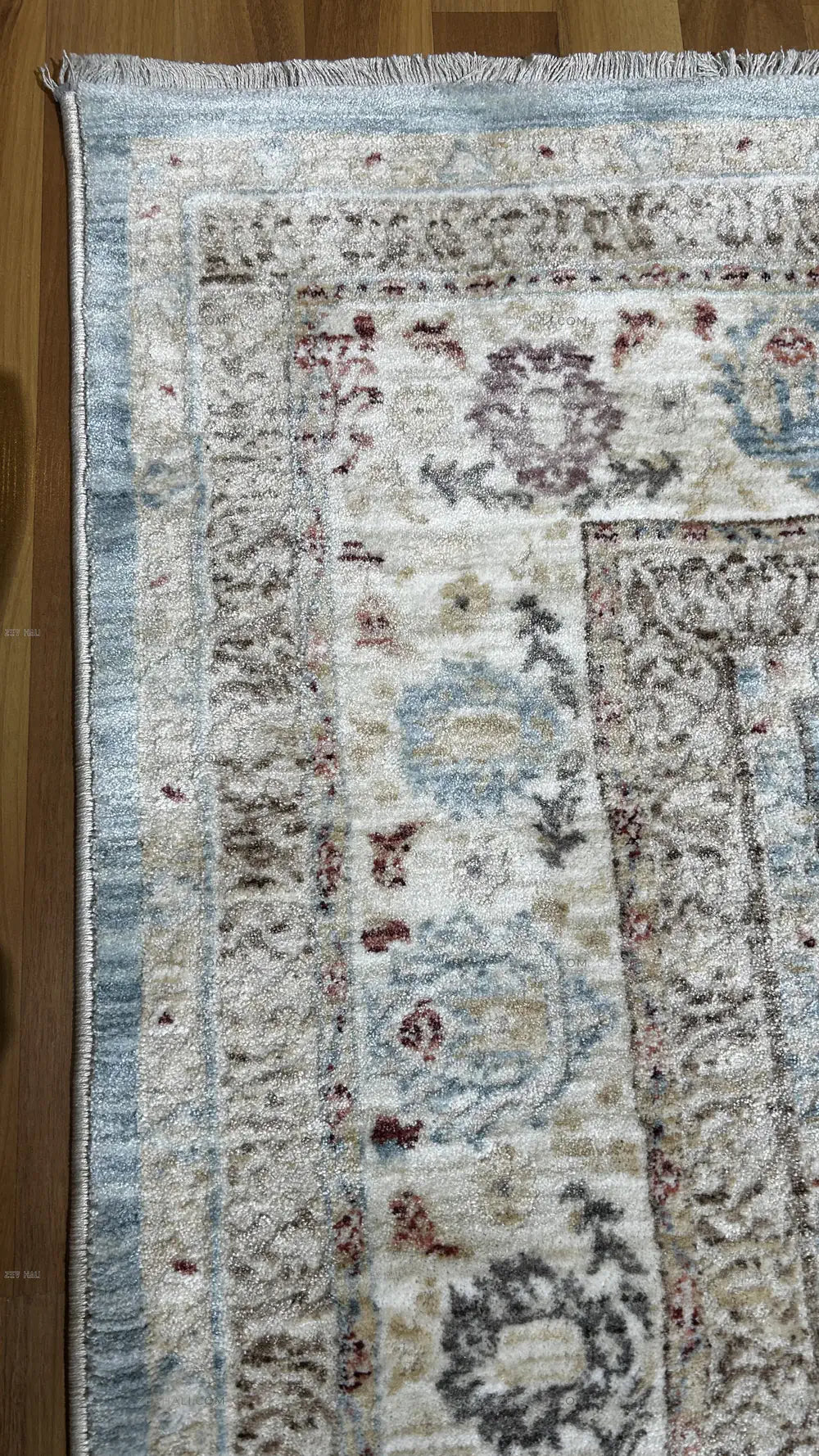 Zev Halı Nostalji Mavi Vintage Etnik Salon Halısı No:4 | Vintage Halılar | Zev Halı
