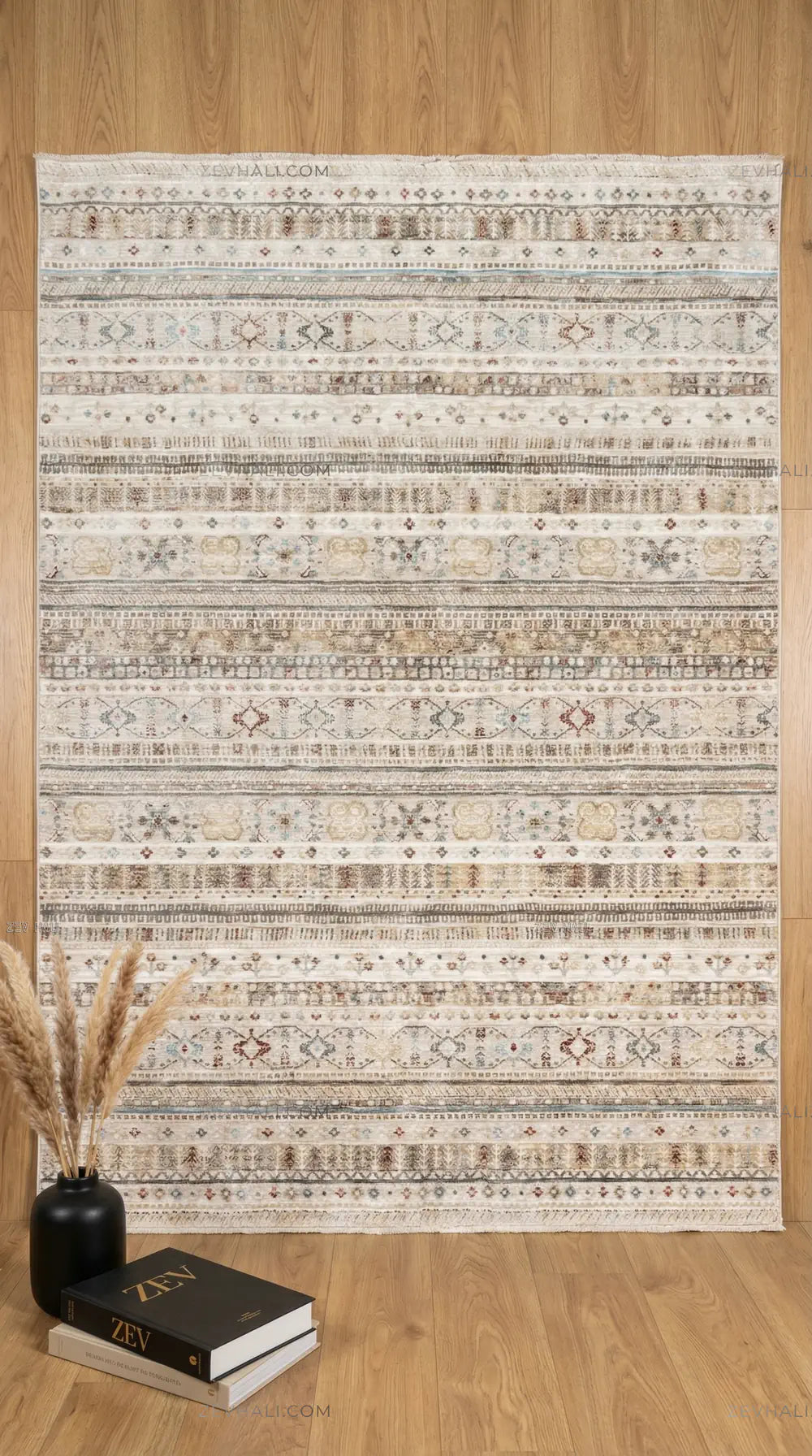 Zev Halı Nostalji Multi Vintage Etnik Dokuma Salon Halısı No:8 | Vintage Halılar | Zev Halı