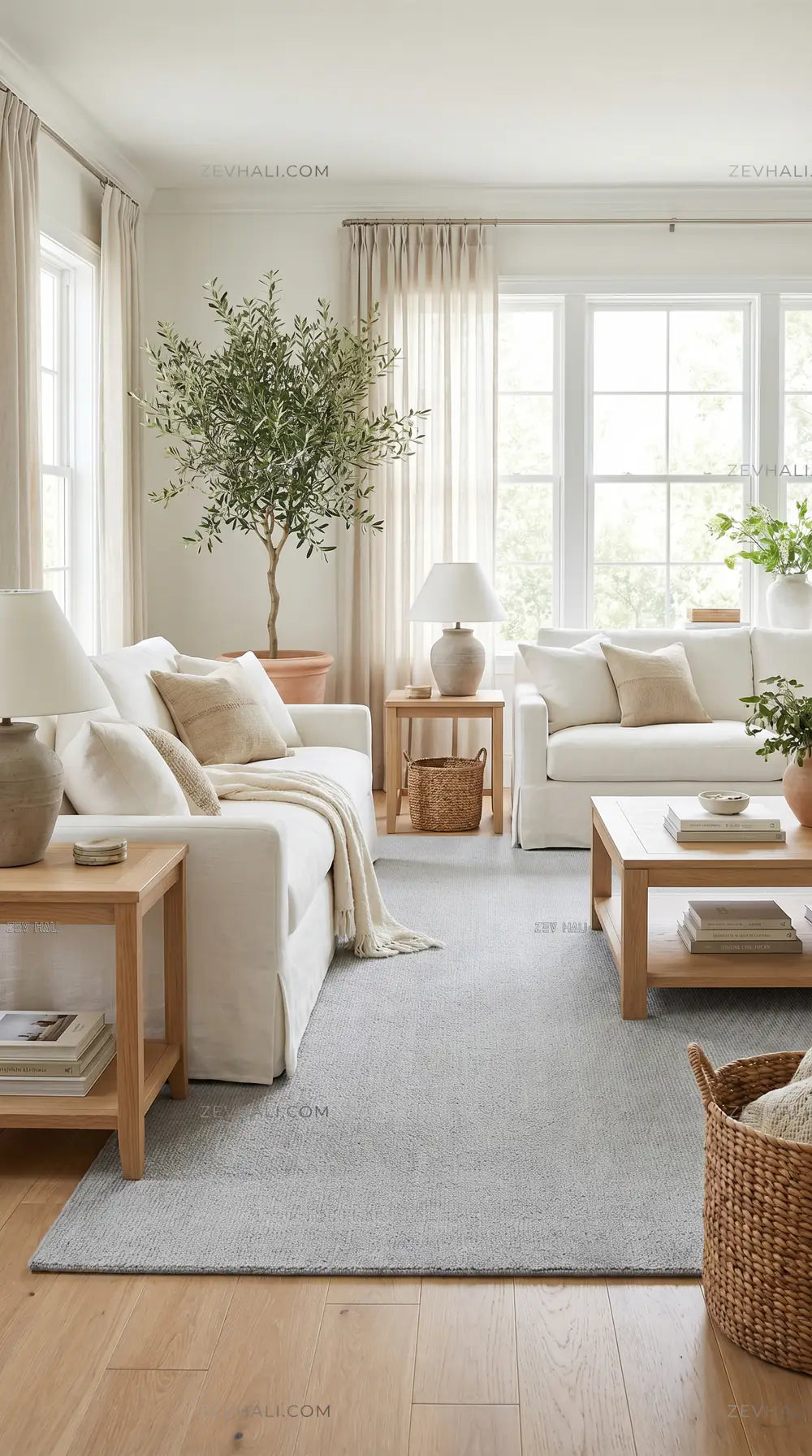 Zev Halı Pilosus Gri Yumuşak Shaggy Özel Ölçü Dokuma Taban Halı | Shaggy Halı | Zev Halı