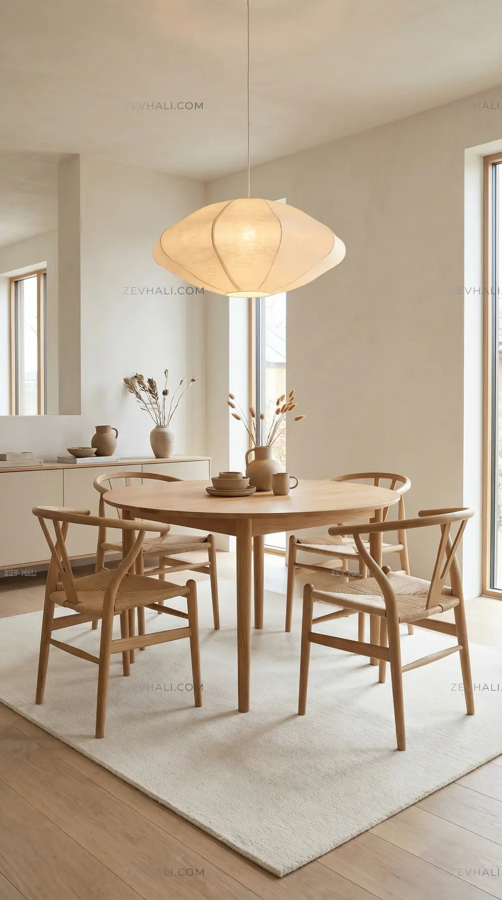 Zev Halı Pilosus Krem Sade Dokuma Taban Duvardan Duvara Shaggy Halı | Shaggy Halı | Zev Halı