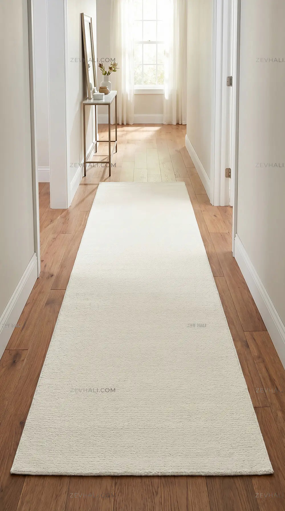 Zev Halı Pilosus Krem Sade Dokuma Taban Duvardan Duvara Shaggy Halı | Shaggy Halı | Zev Halı