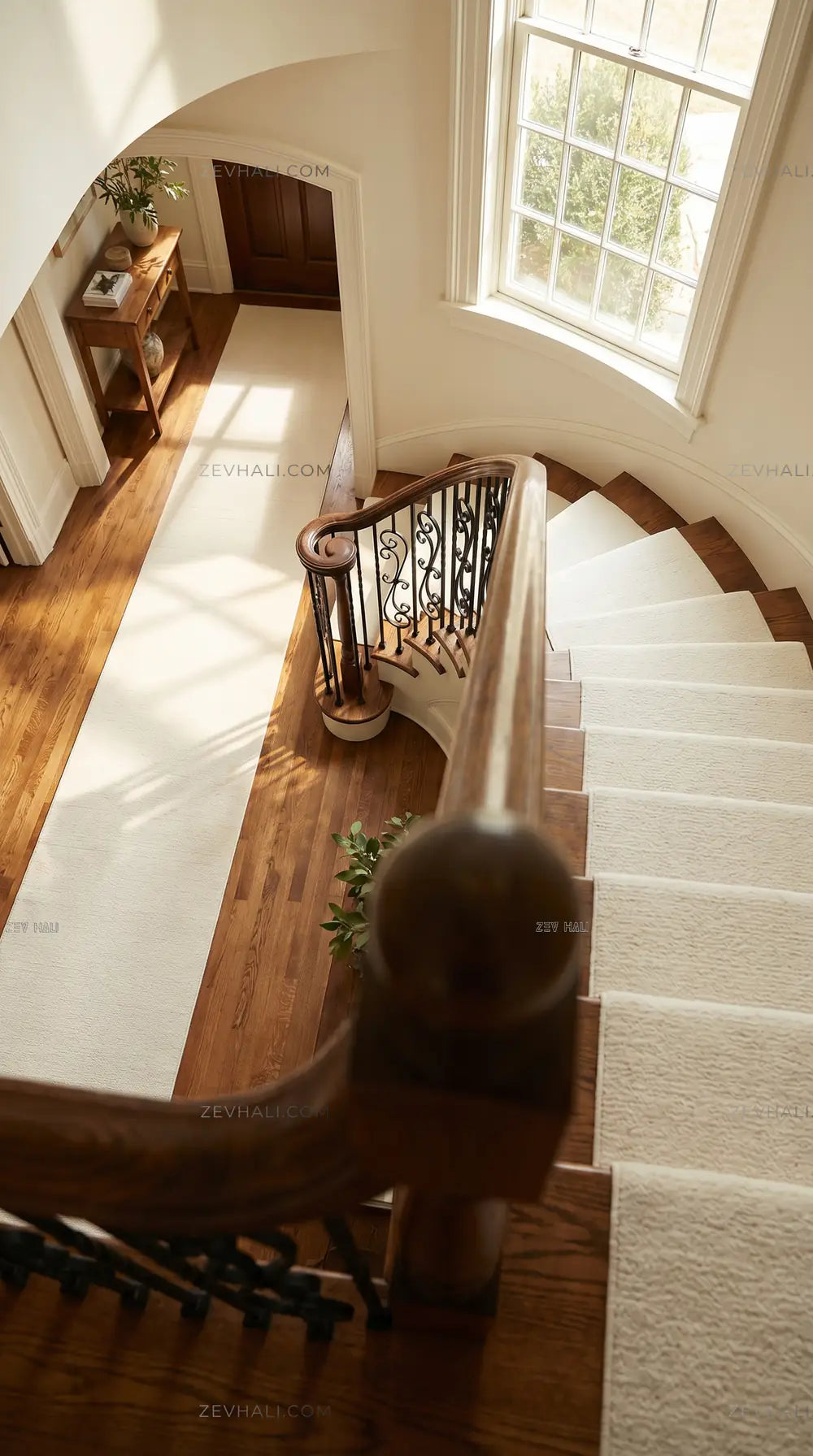 Zev Halı Pilosus Krem Sade Dokuma Taban Duvardan Duvara Shaggy Halı | Shaggy Halı | Zev Halı