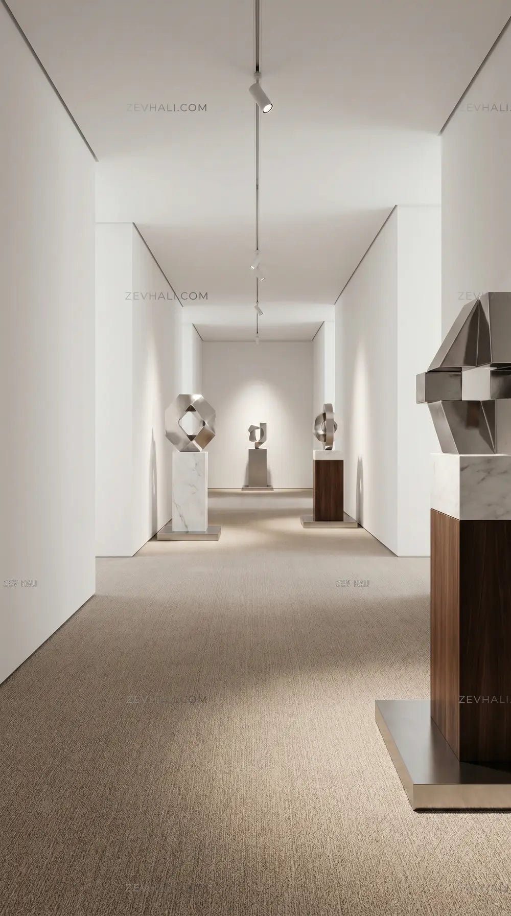 Zev Halı Pilosus Vizon Dokuma Taban Shaggy Yumuşak Özel Ölçü Halı | Shaggy Halı | Zev Halı