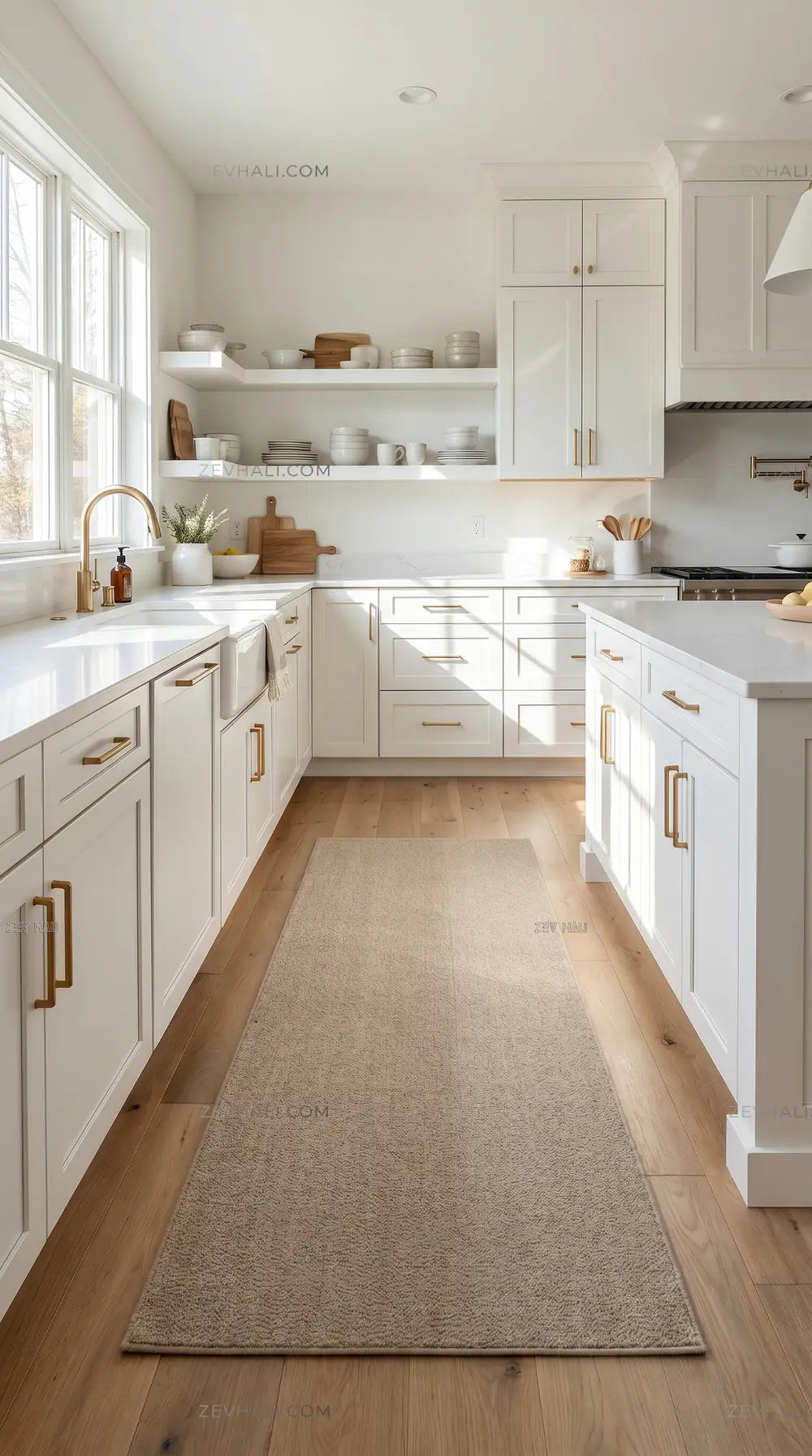 Zev Halı Pilosus Vizon Dokuma Taban Shaggy Yumuşak Özel Ölçü Halı | Shaggy Halı | Zev Halı