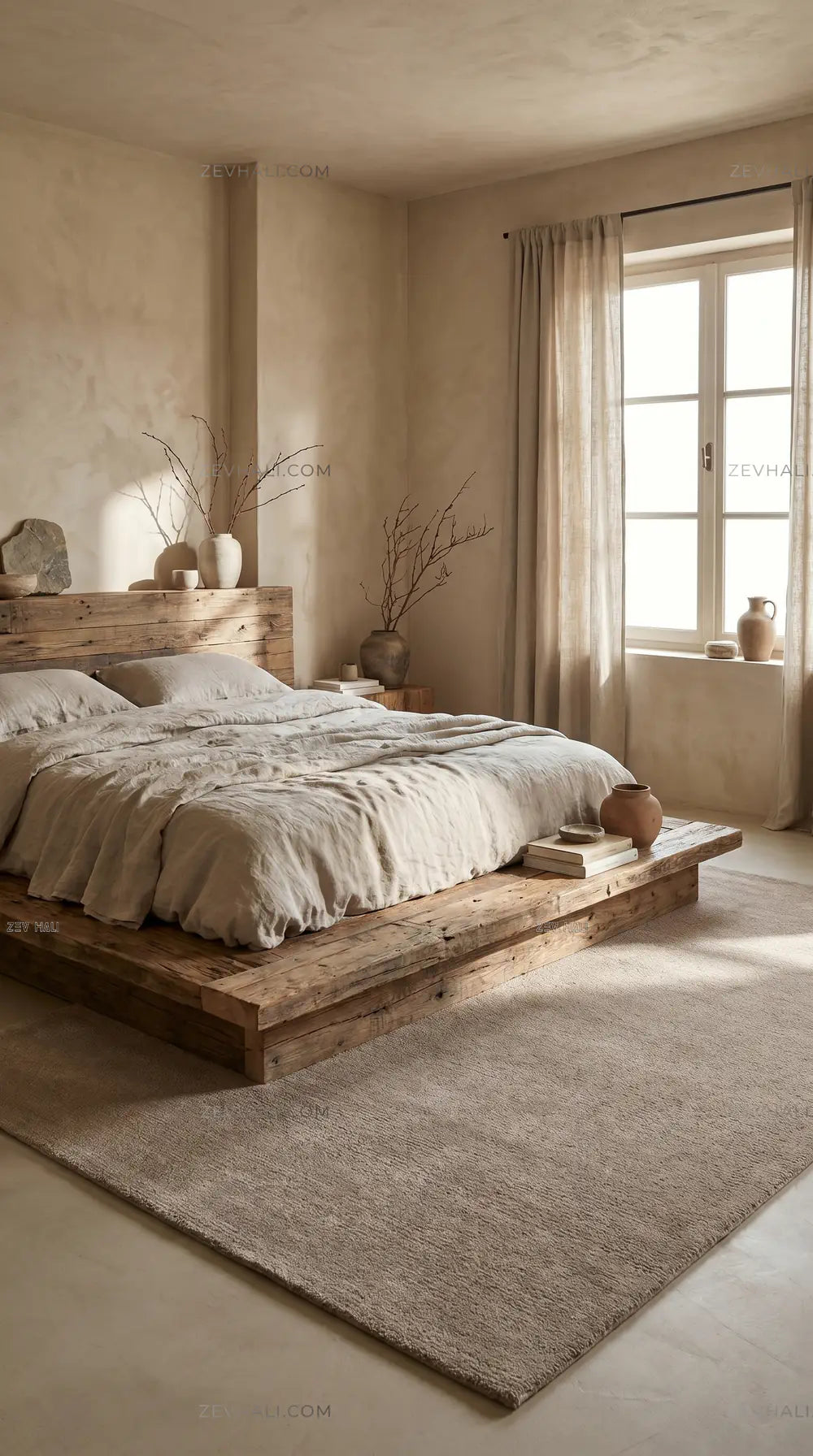 Zev Halı Pilosus Vizon Dokuma Taban Shaggy Yumuşak Özel Ölçü Halı | Shaggy Halı | Zev Halı