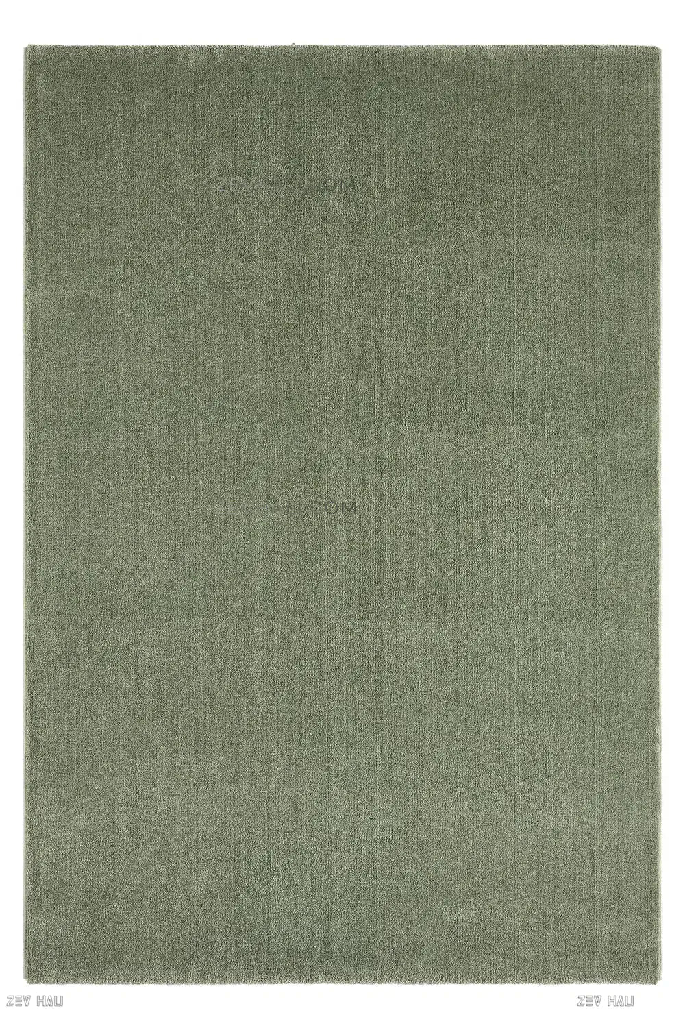 Zev Halı Pilosus Yeşil Doğal Dokuma Taban Özel Ölçü Shaggy Halı | Shaggy Halı | Zev Halı