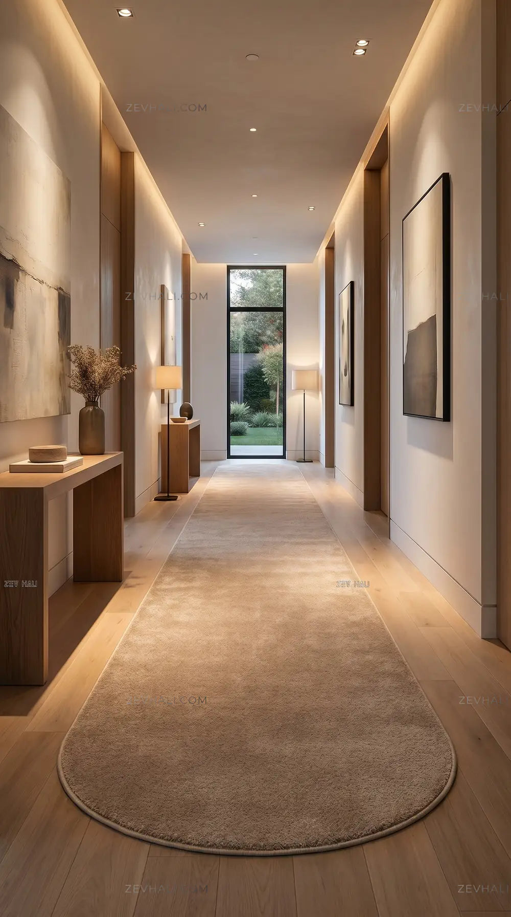 Zev Halı Pilosus Vizon Oval Peluş Özel Kesim Dokuma Taban Halı