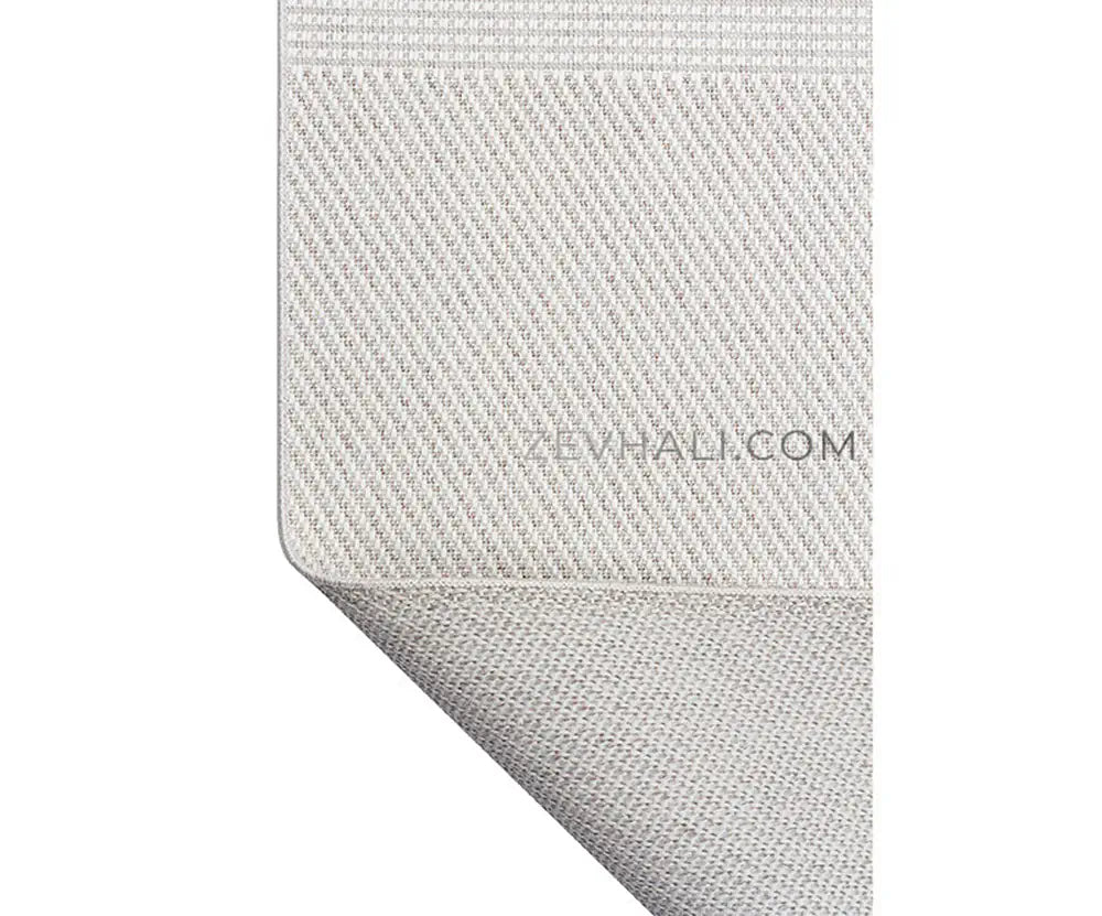 Zev Halı Sisal Vizon Geometrik Bloklu Makinede Yıkanabilir Kaymaz Salon Mutfak Halısı ZS03 | Sisal Halı | Zev Halı