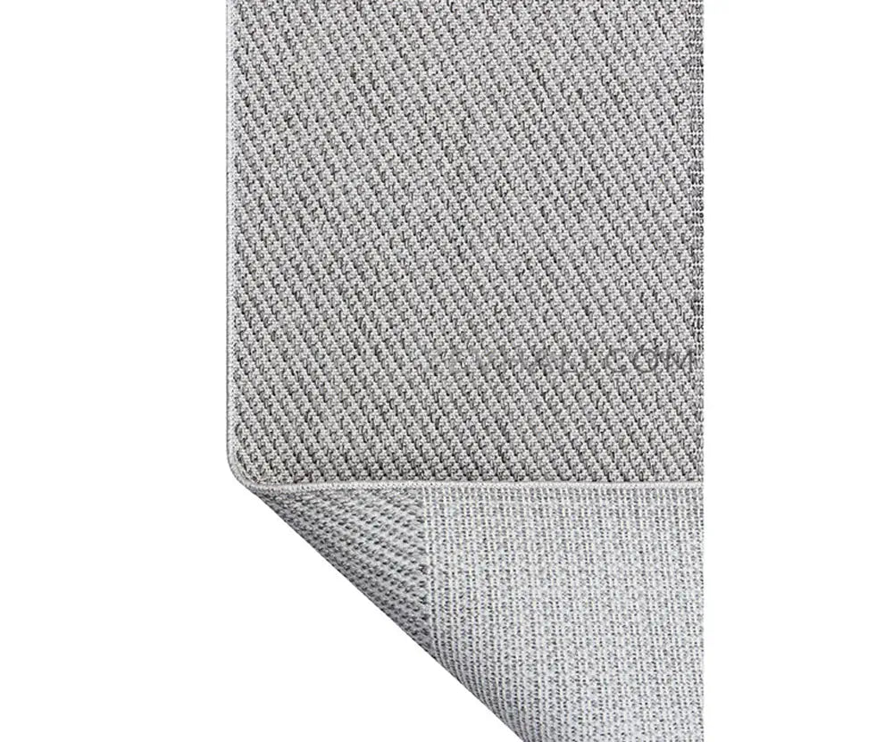 Zev Halı Sisal Gri Geometrik Bloklu Özel Ölçü Yıkanabilir Salon Mutfak Koridor Halısı ZS06 | Sisal Halı | Zev Halı
