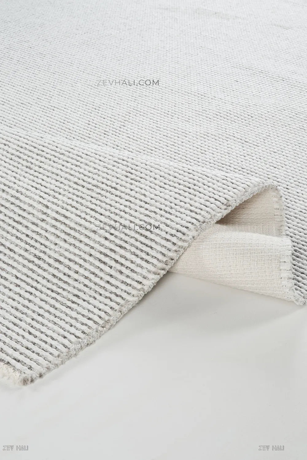 Zev Carpet Babil Grey Soft Kitchen Youth Room Rug Custom Size Ba05