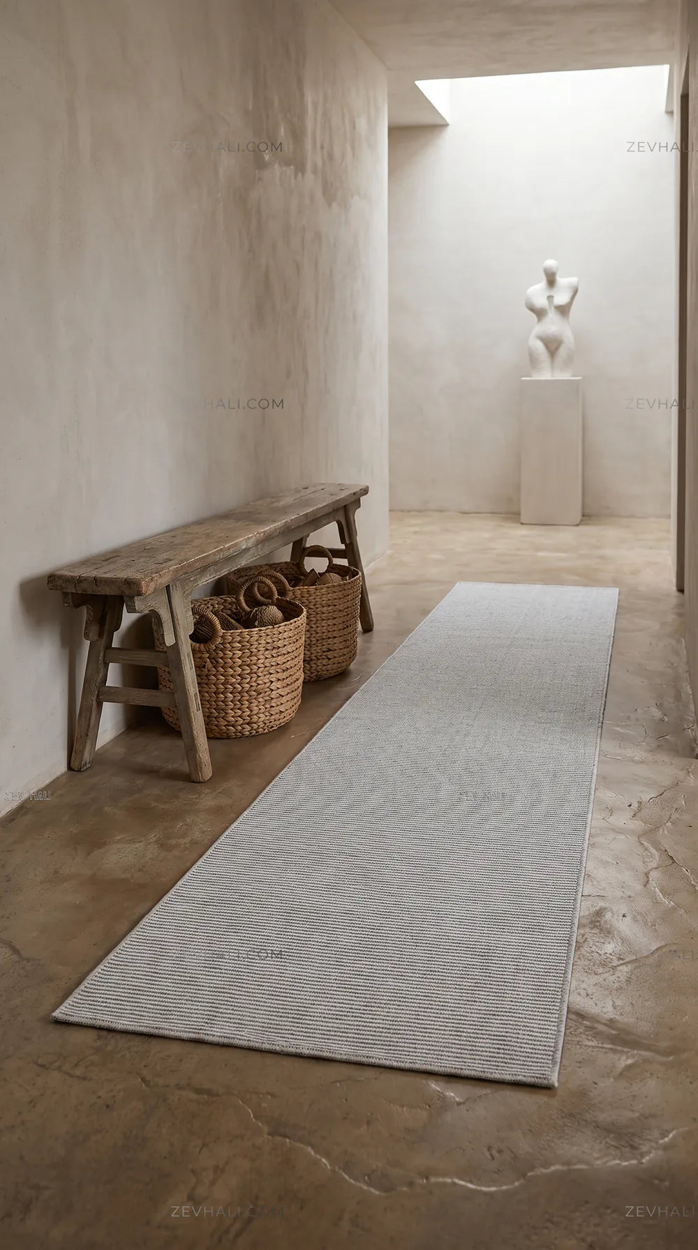 Zev Carpet Babil Grey Soft Kitchen Youth Room Rug Custom Size Ba05