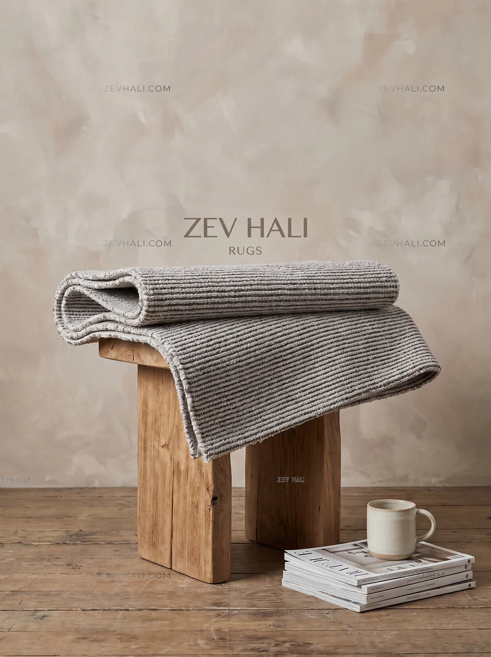 Zev Carpet Babil Grey Soft Kitchen Youth Room Rug Custom Size Ba05