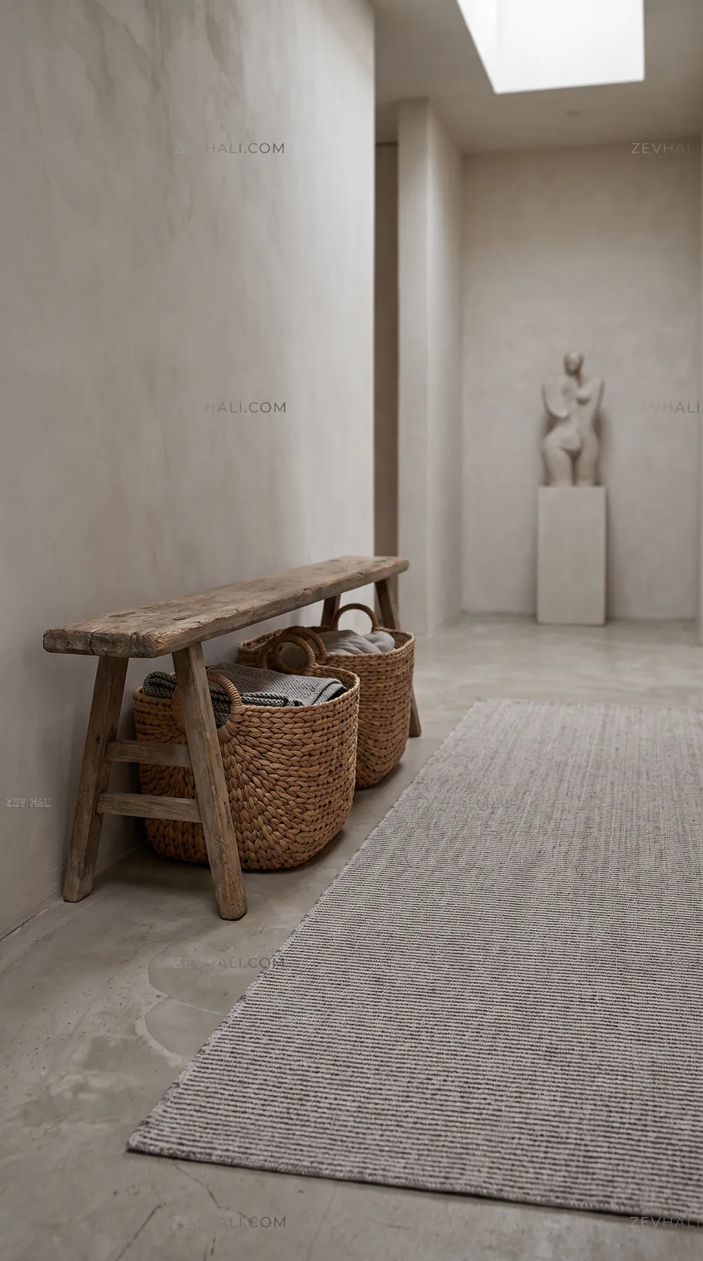 Zev Carpet Babil Grey Soft Kitchen Youth Room Rug Custom Size Ba05