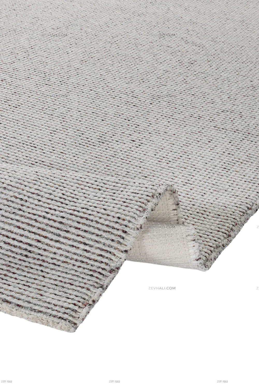 Zev Halı Teppe Multi Doğal Dokulu Kalın Pamuklu Bohem Kilim Halı TP05 | Microfiber Halı | Zev Halı