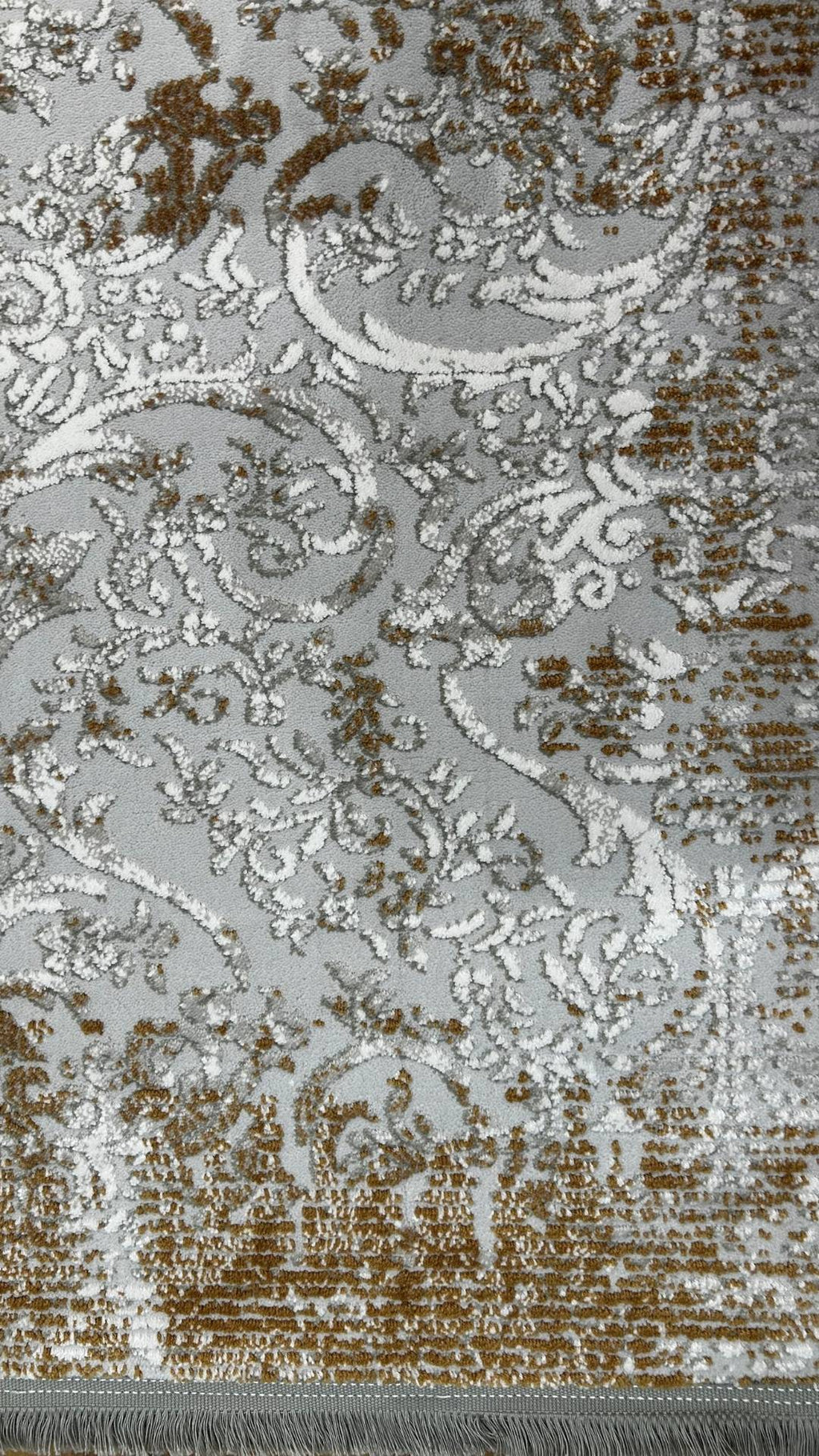 Zev Vogui Serisi Kiremit Klasik Desenli Triko Akrilik Halı %60 Fırsat Outlet st029  160x230