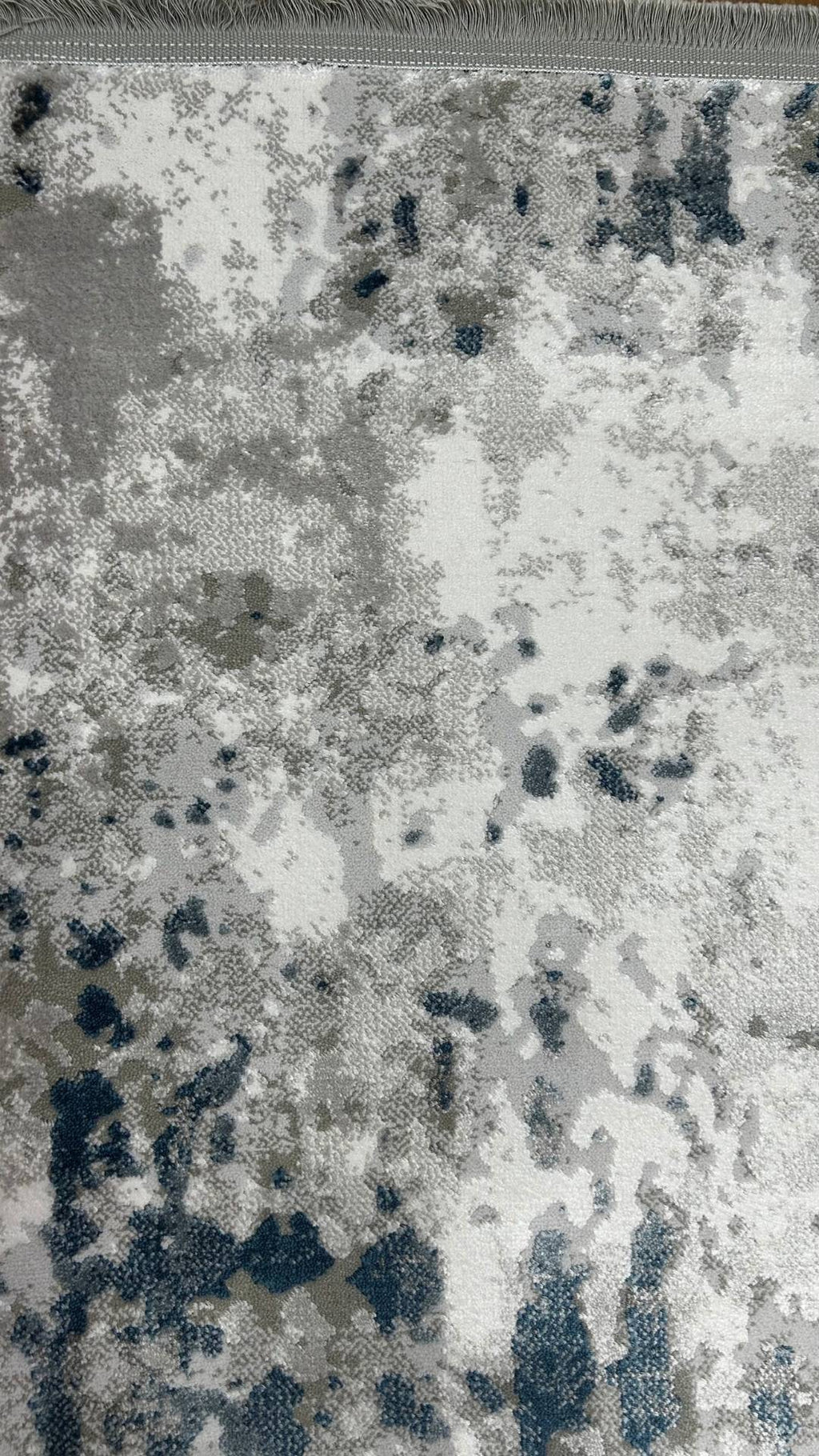 Zev Halı Vogui Serisi Mavi Soyut Desenli Triko Akrilik Halı %60 Fırsat Outlet st028 160x230 | Modern Halı | Zev Halı