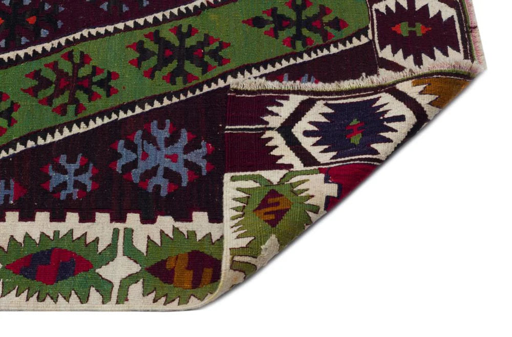 Zev Halı Anadolu Serisi Geleneksel Geometrik Kilim El Dokuması Kilim 183x320
