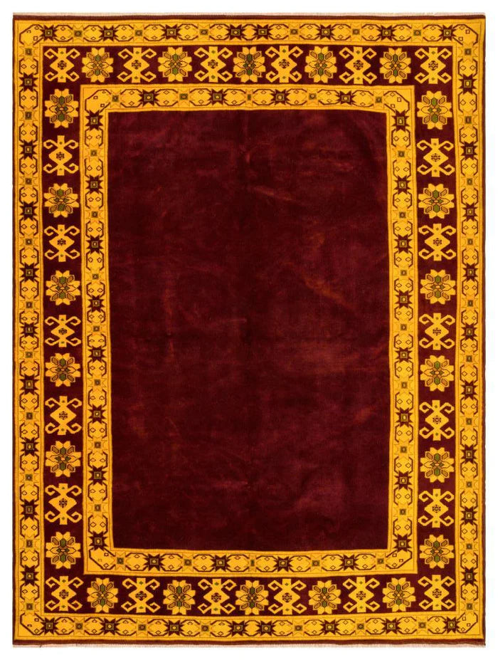 Zev Halı Anadolu Serisi Geleneksel Saray Desenli El Dokuması Halı 204x270